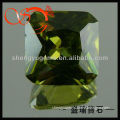 green square shape cubic zirconia China manufacturer